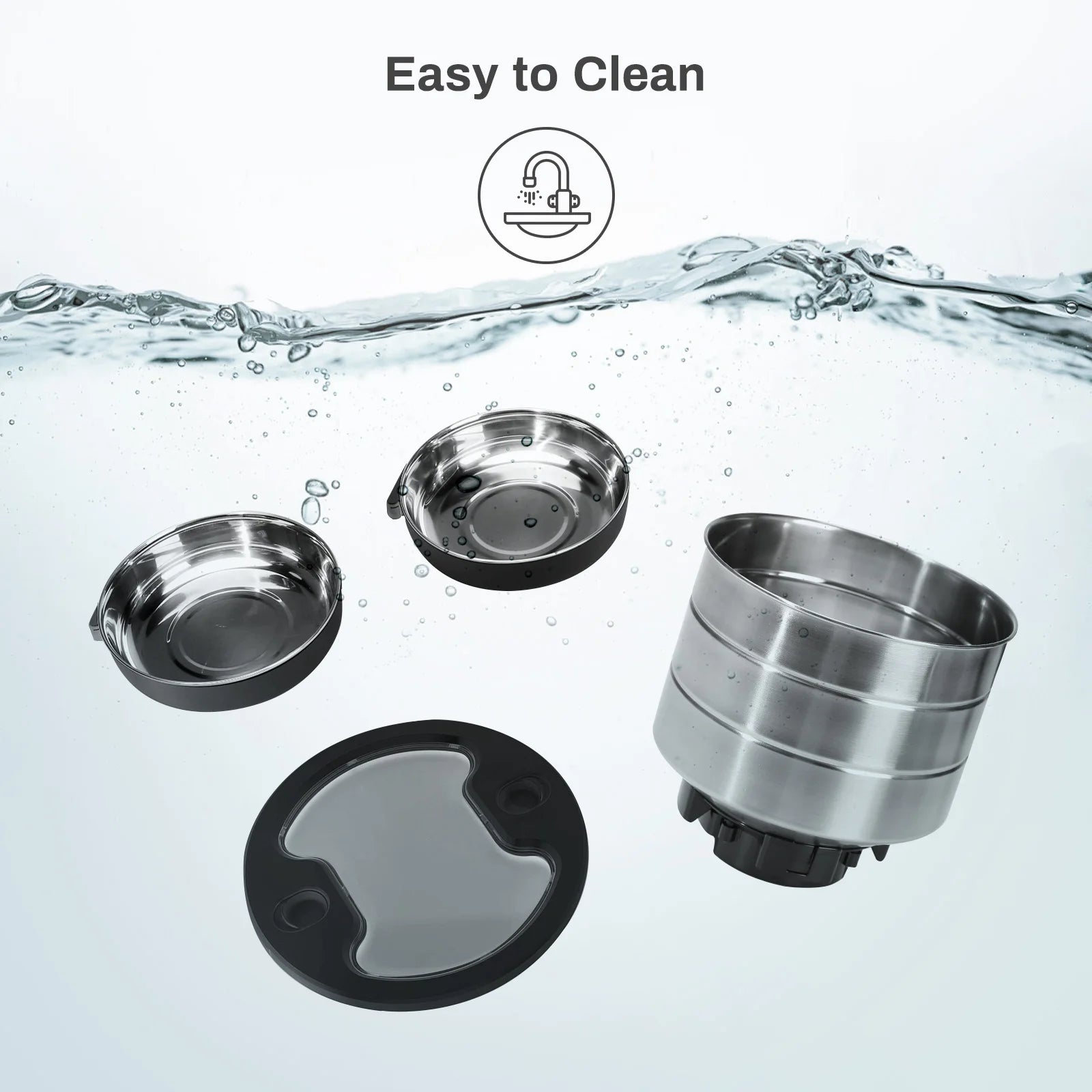 ZYfeeder - 4.5L Button/WiFi Automatische Voerbak