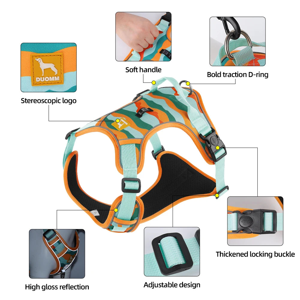 Duomm - Camouflage Hondentuigje