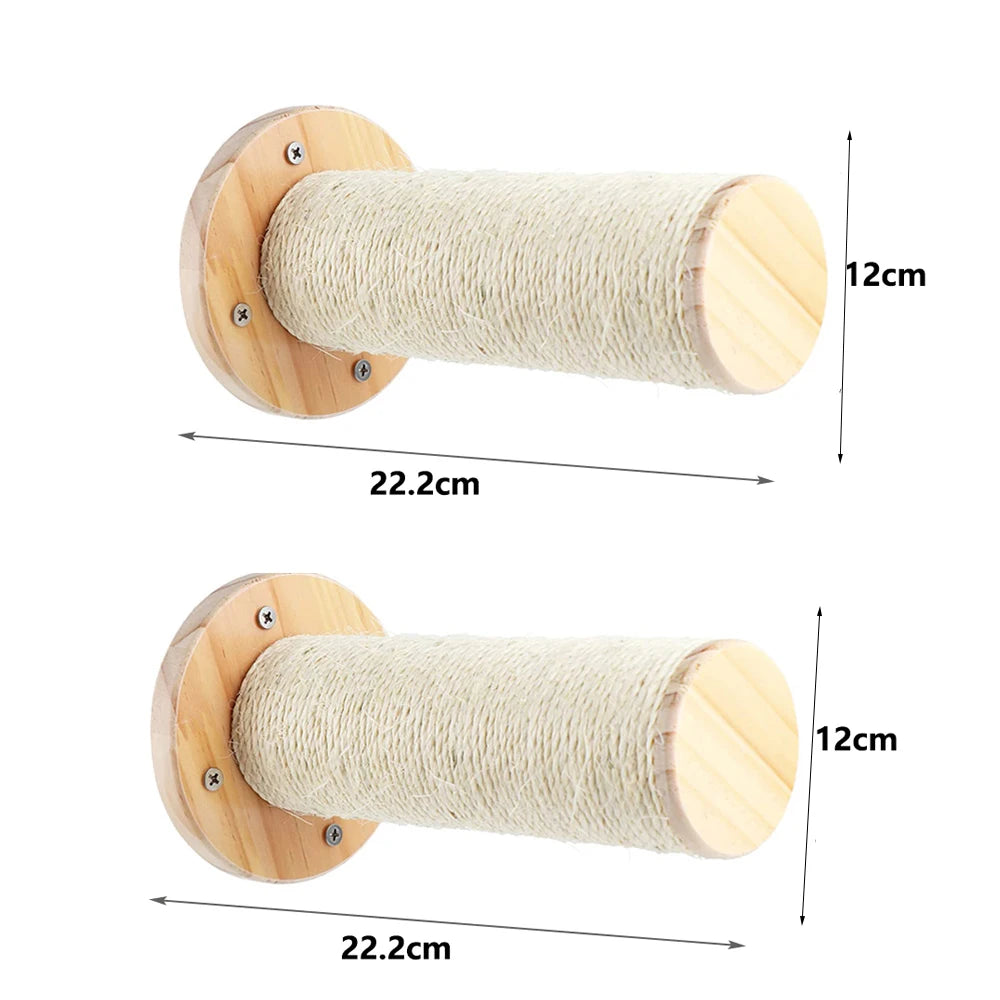 Klimmeubels voor Katten Houten Plateaus & Klimtouw