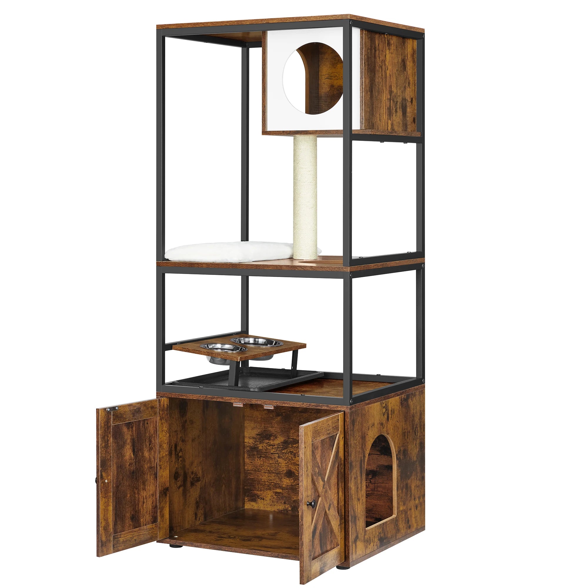 Feandrea - Industrieel Kattenmeubel