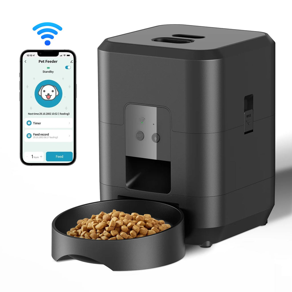 ZYfeeder - Automatische Voerbak - Timer Gestuurd, Slow Food Optie voor Kat & Hond