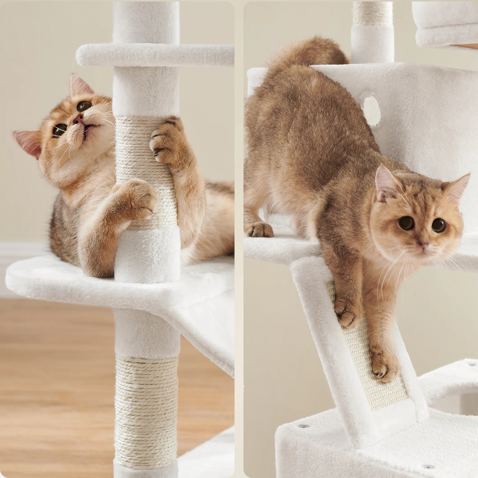 FEANDREA - Cloud Witte Kattenkrabtoren