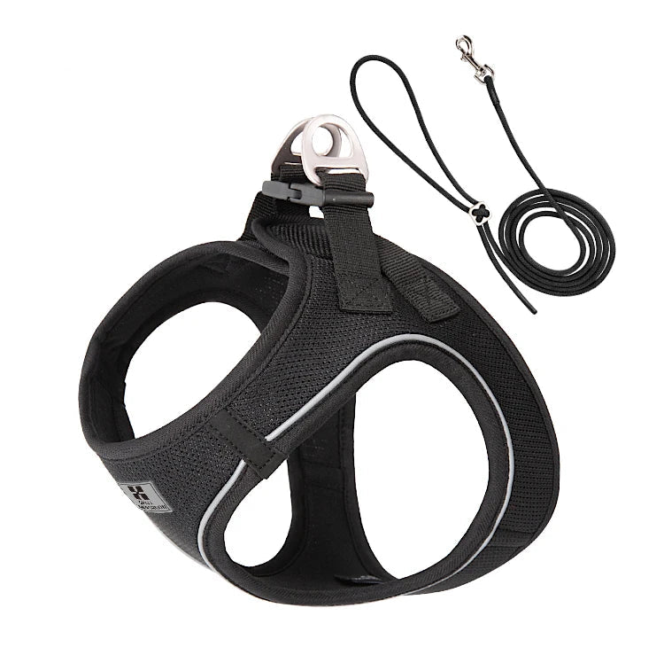 Small Combination - Reflecterende Set met Instaptuigje en Handsfree Riem