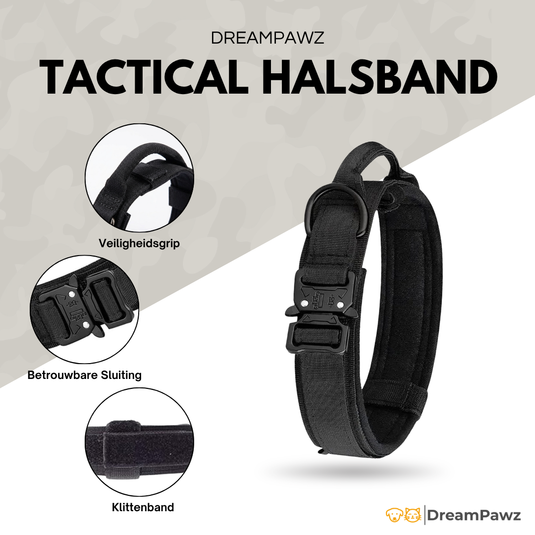 Tactical Hondenhalsband