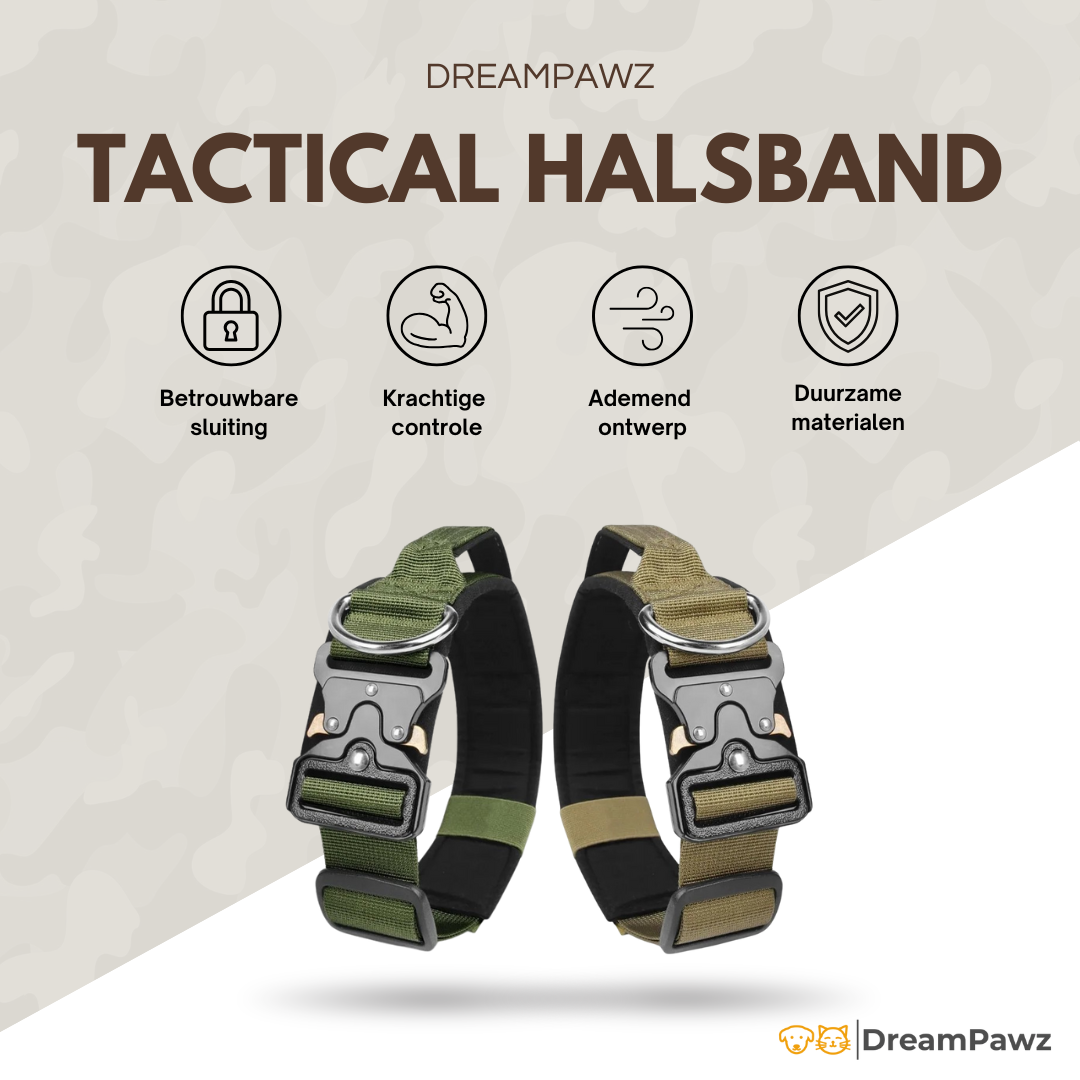 Tactical K9 Halsband