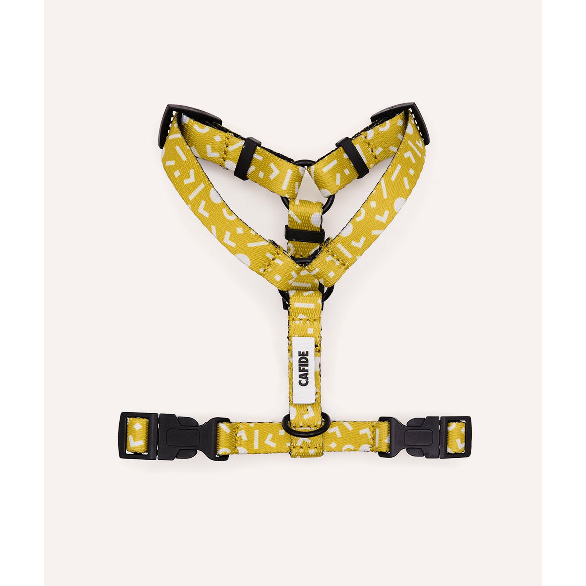 Hondentuigje in gele kleur van het merk cafide