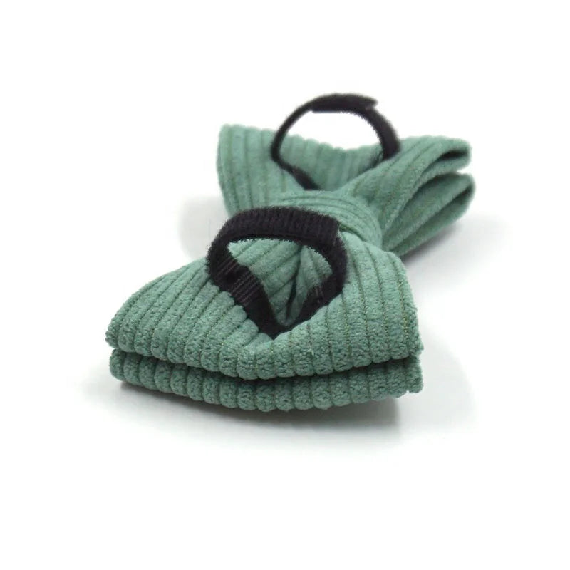 Corduroy Set met Strik, Halsband & Riem