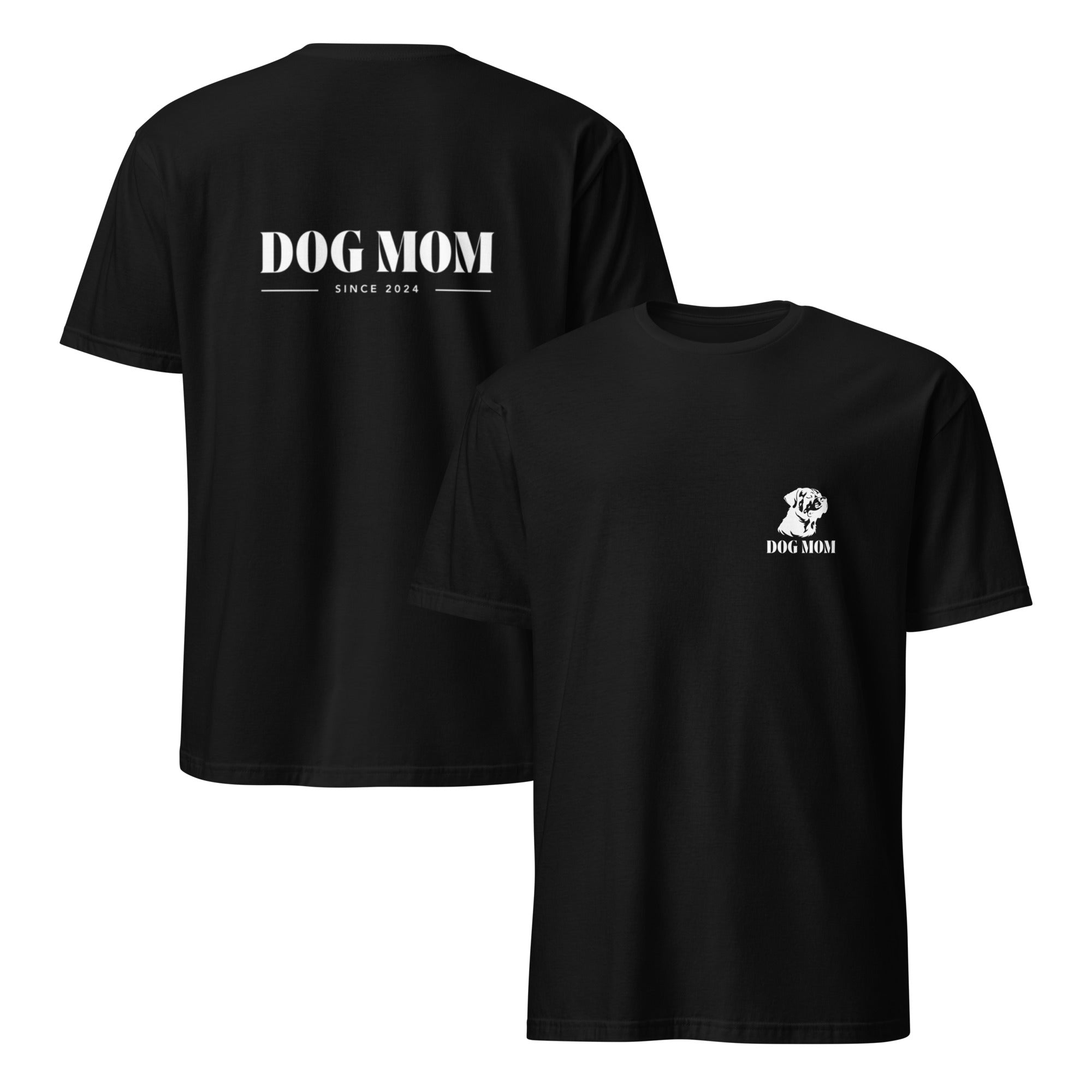 "Dog Mom" T-Shirt - Personaliseerbaar