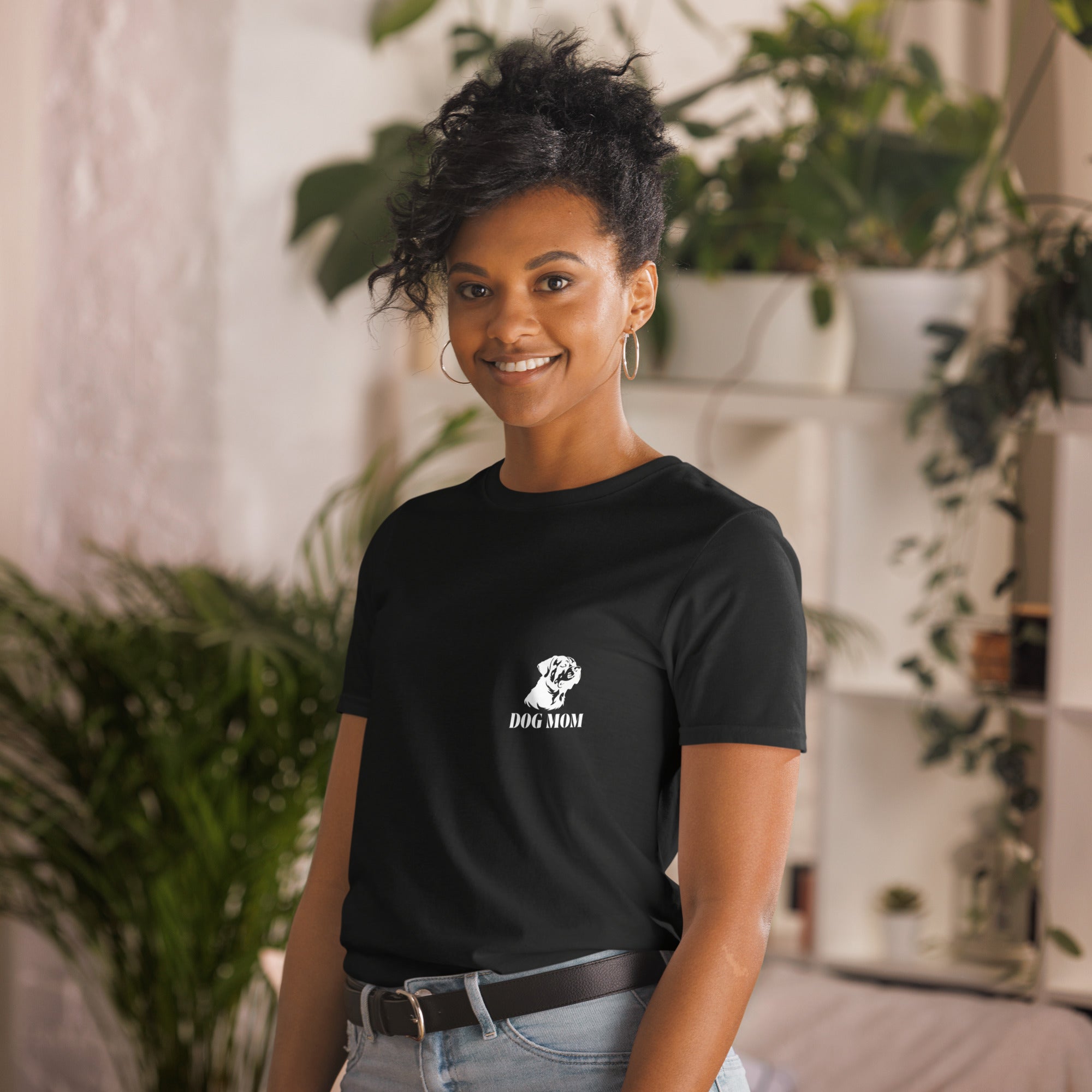 "Dog Mom" T-Shirt - Personaliseerbaar