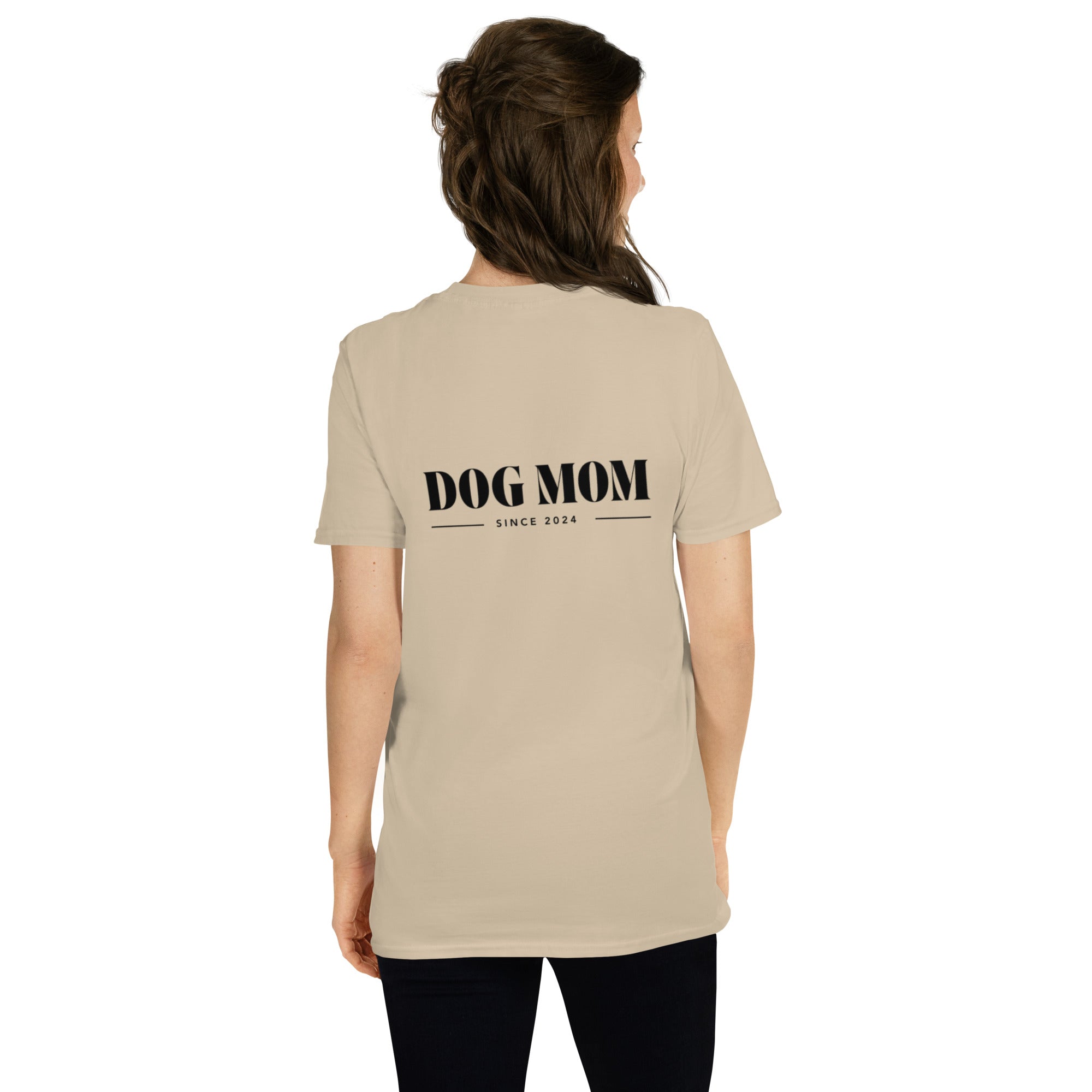 "Dog Mom" T-Shirt - Personaliseerbaar