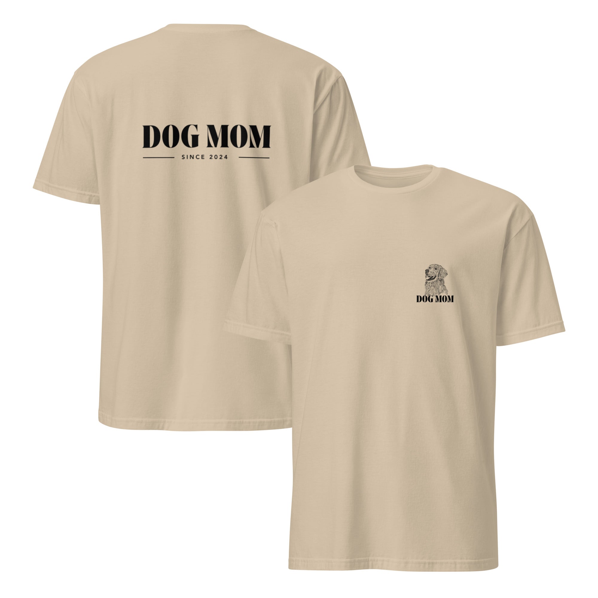 "Dog Mom" T-Shirt - Personaliseerbaar