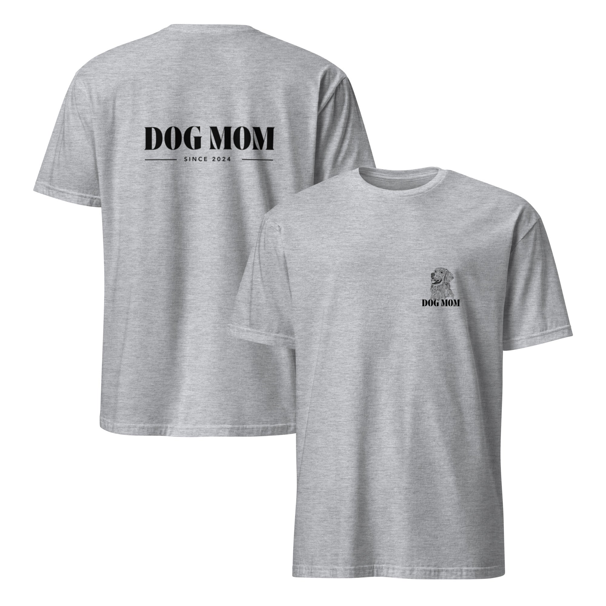 "Dog Mom" T-Shirt - Personaliseerbaar