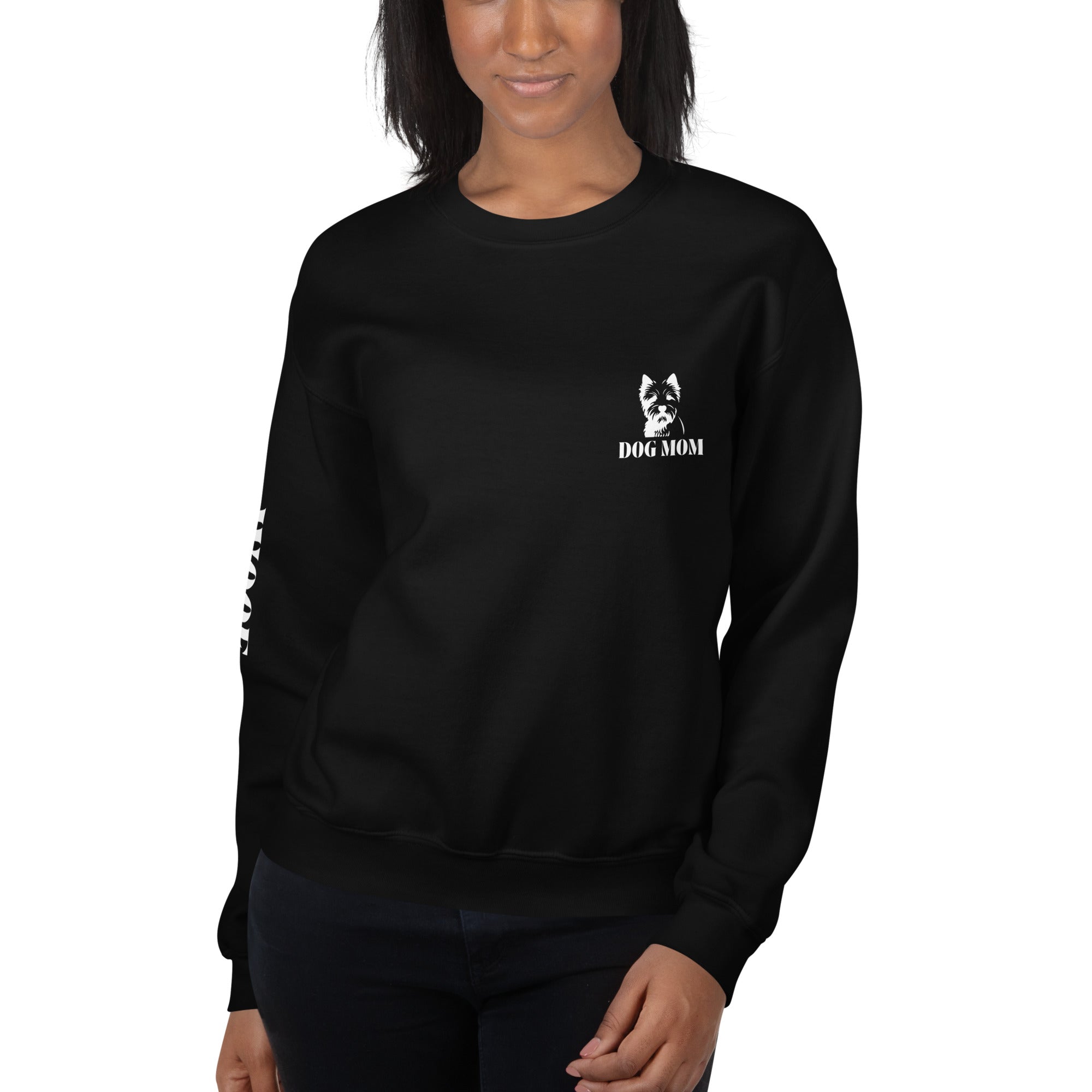 "Dog Mom" Sweater - Personaliseerbare Trui