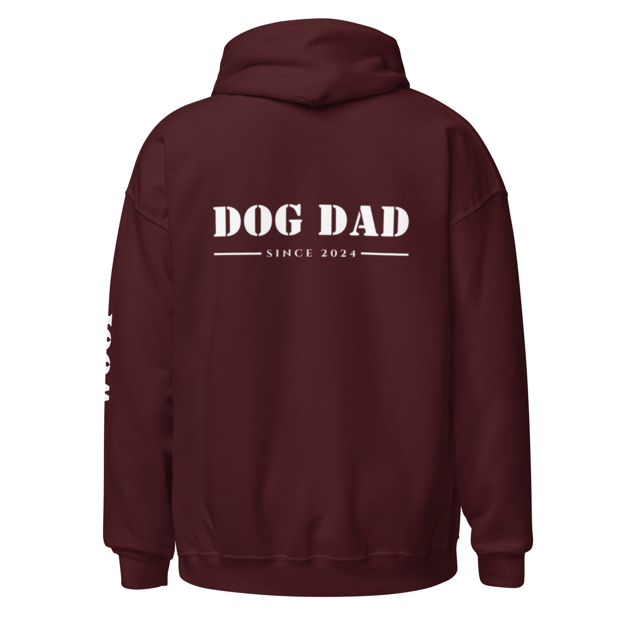 "Dog Dad" Hoodie - Personaliseerbare Trui